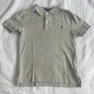Polo by Ralph Lauren Kids Light Gray Polo Shirt